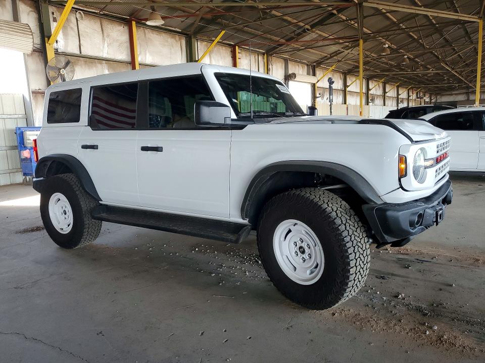 2026 Ford Bronco VIN 1FMEE4DP0TLA68349 COPART salvage auction — FRONT END, AZ - CERT OF TITLE - SALVAGE, sold $34,250 on 2026-09-16 (photo 4)