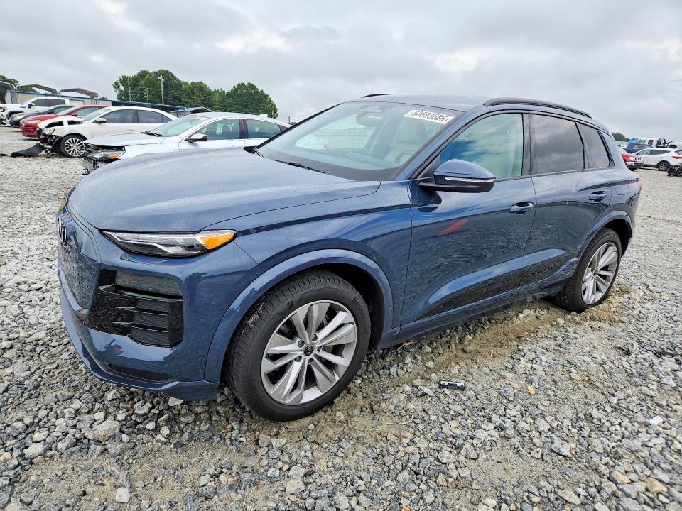 2025 Audi Q6 VIN WA112BGF6SA026792 — COPART salvage auction photo