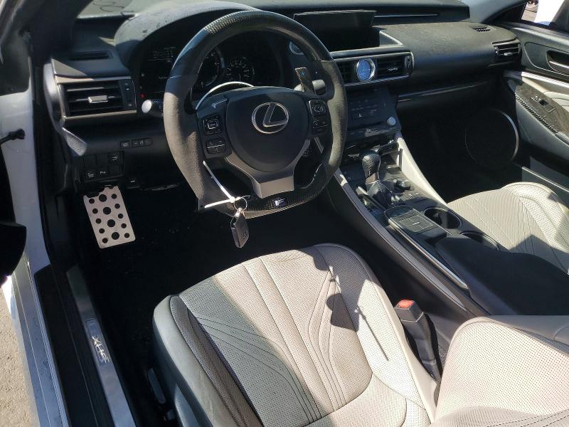 2015 Lexus Rc VIN JTHHP5BC3F5003004 COPART salvage auction — FRONT END, Ca - Salvage Certificate, sold $19,800 on 2026-09-02 (photo 8)