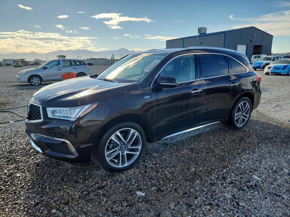 2018 Acura Mdx VIN 5J8YD7H79JL000422 COPART salvage auction — UNDERCARRIAGE, Ut - Salvage Certificate, sold $8,100 on 2026-09-04 (photo 1)