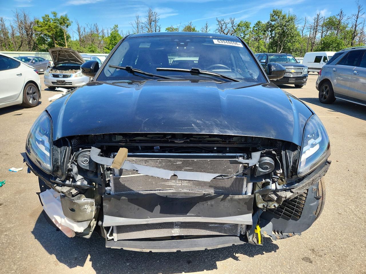 2018 Jaguar E type VIN SADFL2FX5J1Z01575 COPART salvage auction — Front End, WV - CERTIFICATE OF TITLE, sold $4,000 on 2026-09-02 (photo 5)