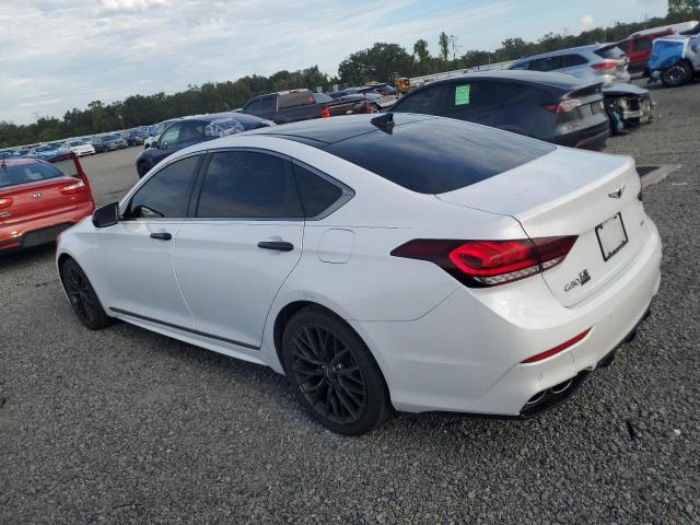 2018 Genesis G80 VIN KMHGN4JB0JU242848 COPART salvage auction — REAR END, Fl - Cert Of Title Slvg Rebuildable, sold $7,600 on 2026-08-28 (photo 2)