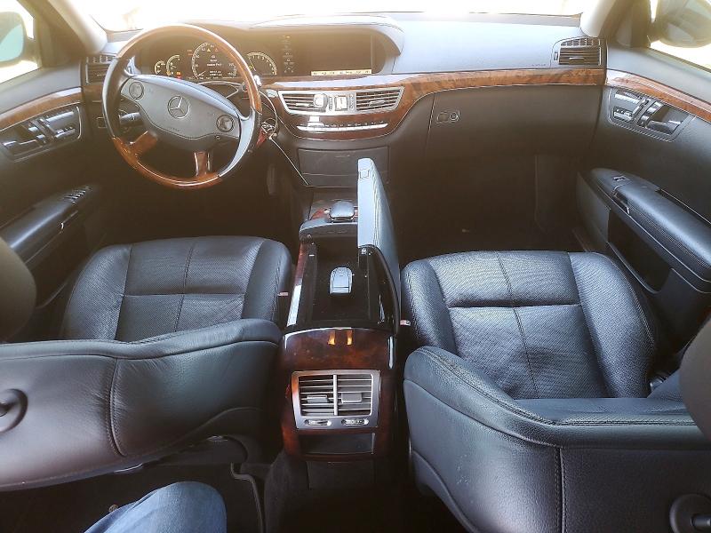 2008 Mercedes-benz S class VIN WDDNG71X38A170550 COPART salvage auction — MECHANICAL, CA - DIS/DLR/EXP ONLY CLEAN TITLE, sold $675 on 2026-08-13 (photo 8)