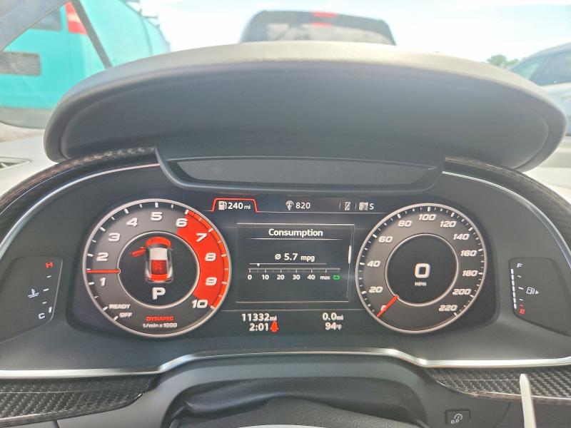 2018 Audi R8 VIN WUAKBAFX8J7901285 COPART salvage auction — REAR END, Ct - Cert Of Title-Salvage, sold $94,000 on 2026-08-13 (photo 9)