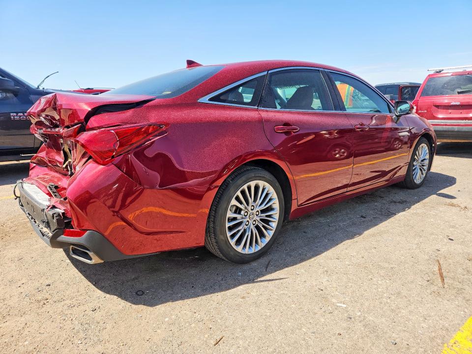 2020 Toyota Avalon VIN 4T1DZ1FB2LU043429 COPART salvage auction — REAR END, Nm - Cert Of Title-Salvage, sold $11,300 on 2026-08-24 (photo 3)
