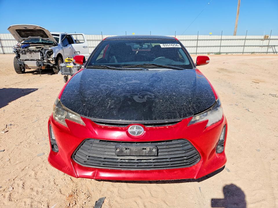 2014 Scion Tc VIN JTKJF5C75E3073632 COPART salvage auction — WATER/FLOOD, Tx - Salvage Title-Flood Damage, sold $1,000 on 2026-09-02 (photo 5)