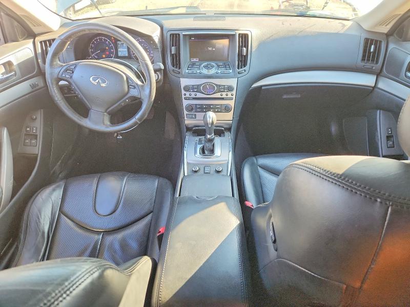 2010 Infiniti G37 VIN JN1CV6EL8AM152254 COPART salvage auction — WATER/FLOOD, AB - BOS - NONREPAIRABLE, sold $500 on 2026-08-27 (photo 8)