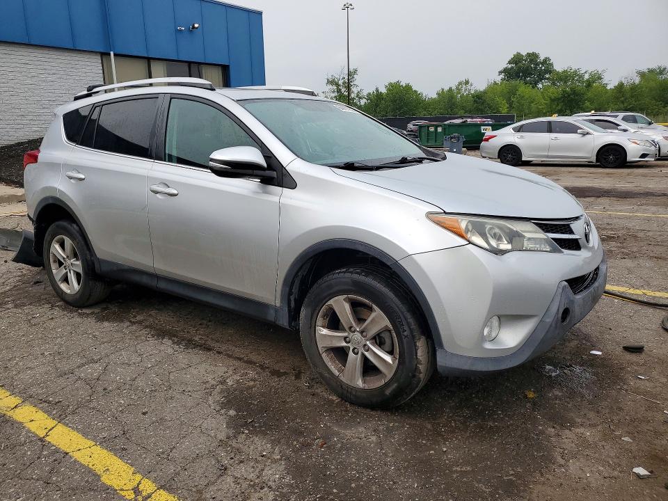 2014 Toyota Rav 4 VIN 2T3WFREV4EW093688 COPART salvage auction — FRONT END, Mi - Certificate Of Title, sold $4,900 on 2026-09-20 (photo 4)
