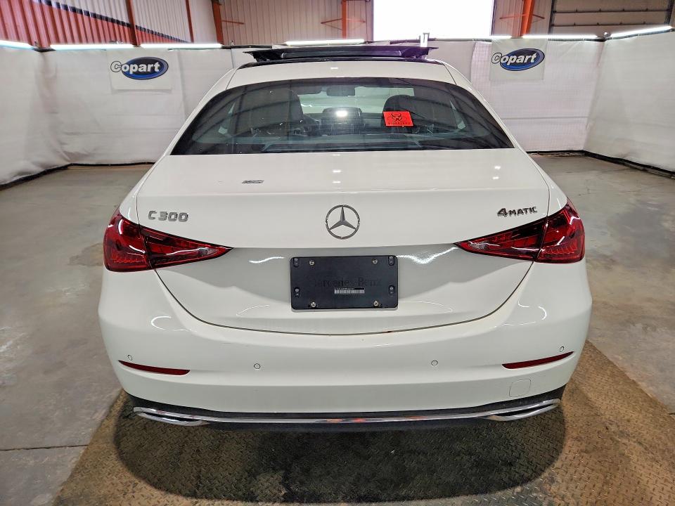 2026 Mercedes-benz C class VIN W1KAF4HB7TR346357 COPART salvage auction — FRONT END, AB - BOS - ACTIVE, sold $20,100 on 2026-08-26 (photo 6)