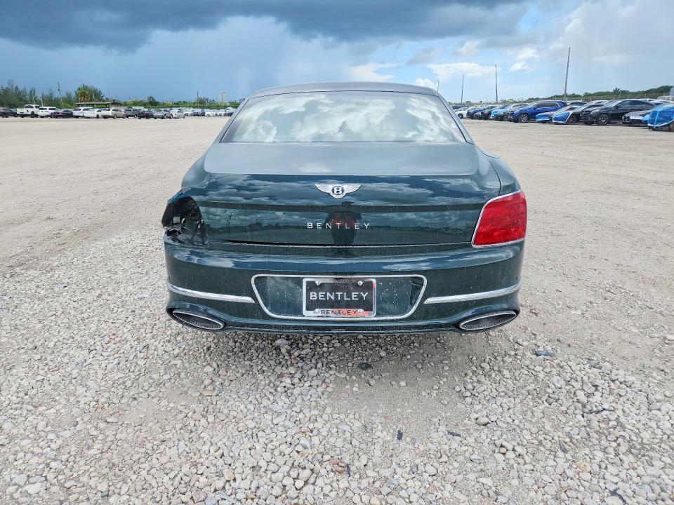 2026 Bentley Flying spur VIN SCBBP6ZG7TC025989 COPART salvage auction — REAR END, Fl - Cert Of Title Slvg Rebuildable, sold $161,000 on 2026-09-22 (photo 6)