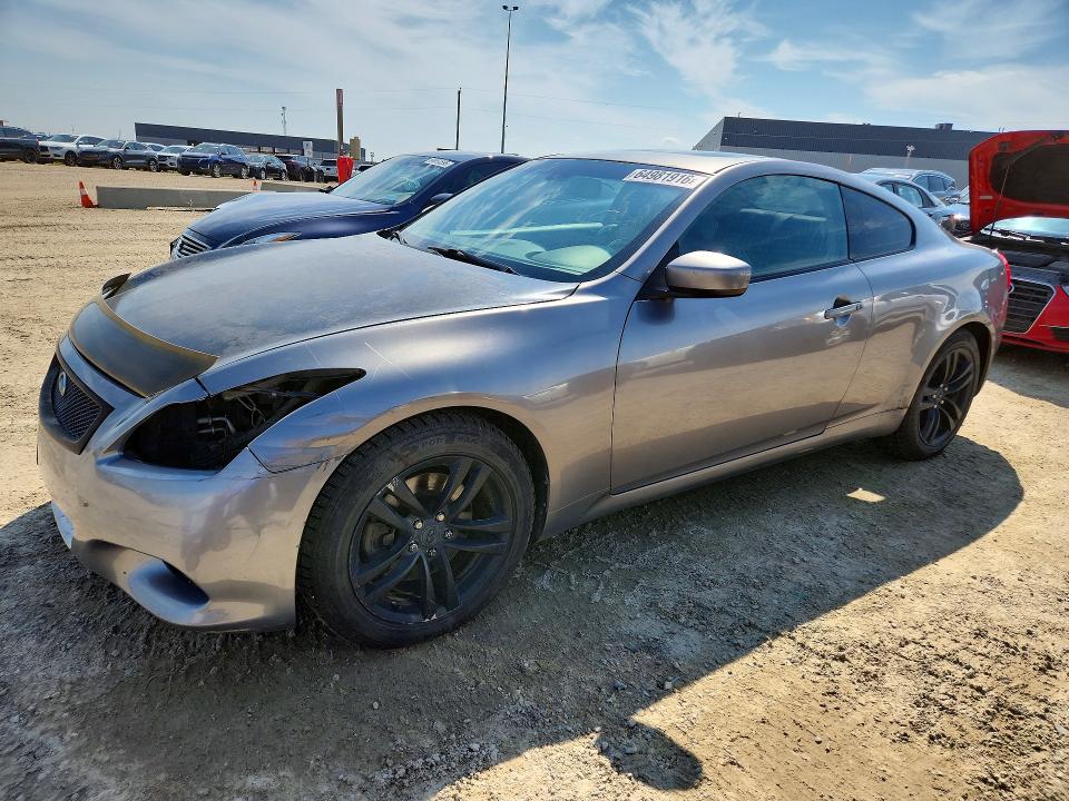 2010 Infiniti G37 VIN JN1CV6EL7AM152987 COPART salvage auction — FRONT END, AB - BOS - SALVAGE, sold $725 on 2026-08-27 (photo 1)