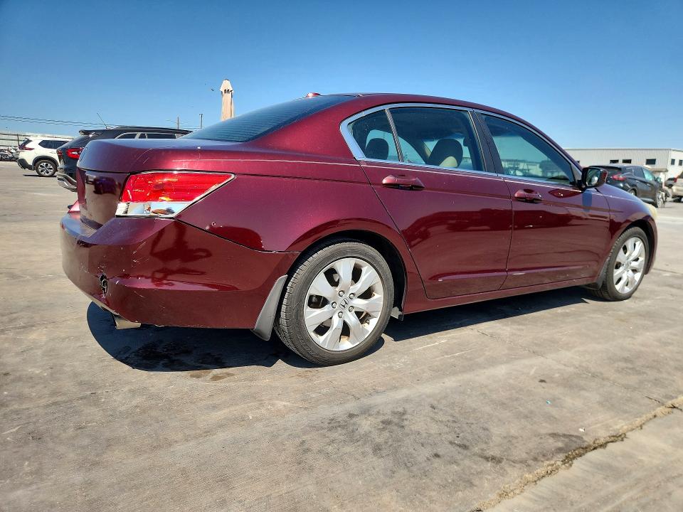 2010 Honda Accord VIN 1HGCP2F84AA033873 COPART salvage auction — REAR END, TX - SALVAGE VEHICLE TITLE, sold $975 on 2026-09-05 (photo 3)