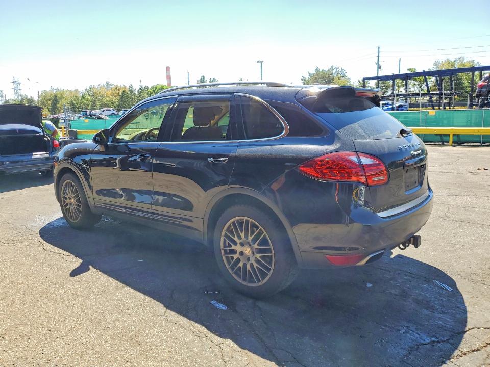 2012 Porsche Cayenne VIN WP1AE2A24CLA93785 COPART salvage auction — HAIL, Co - Certificate Of Title, sold $1,250 on 2026-10-05 (photo 2)