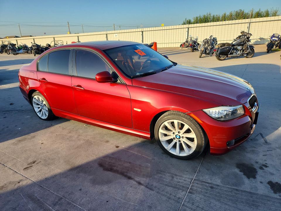 2011 BMW 3 series VIN WBAPH7C53BE674265 COPART salvage auction — HAIL, TX - SALVAGE VEHICLE TITLE, sold $550 on 2026-09-07 (photo 4)