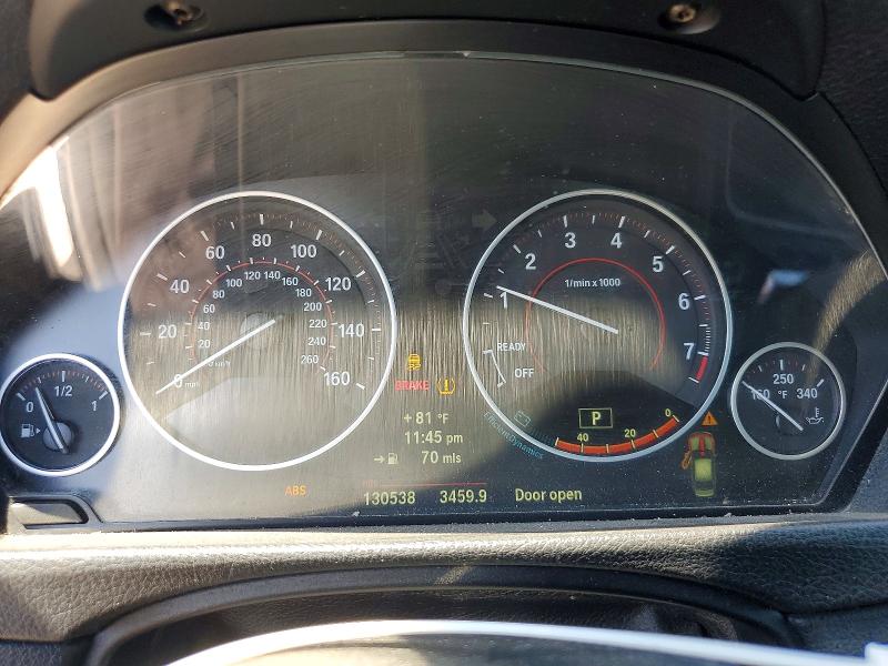 2013 BMW VIN WBA3A9G52DNP36637 COPART salvage auction — FRONT END, Ny - Mv-907A Salvage Certificate, sold $850 on 2026-08-07 (photo 9)