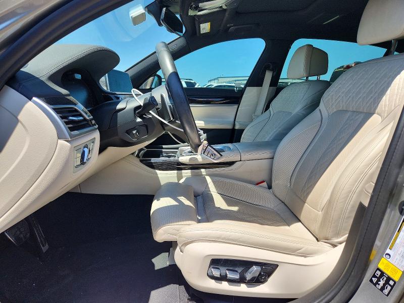2022 BMW 7er VIN WBA7U2C04NCH70153 COPART salvage auction — FRONT END, CA - SALVAGE CERTIFICATE, sold $17,200 on 2026-10-09 (photo 7)