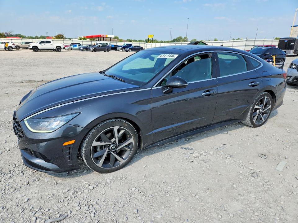 2022 Hyundai Sonata VIN 5NPEJ4J20NH136441 — COPART salvage auction photo