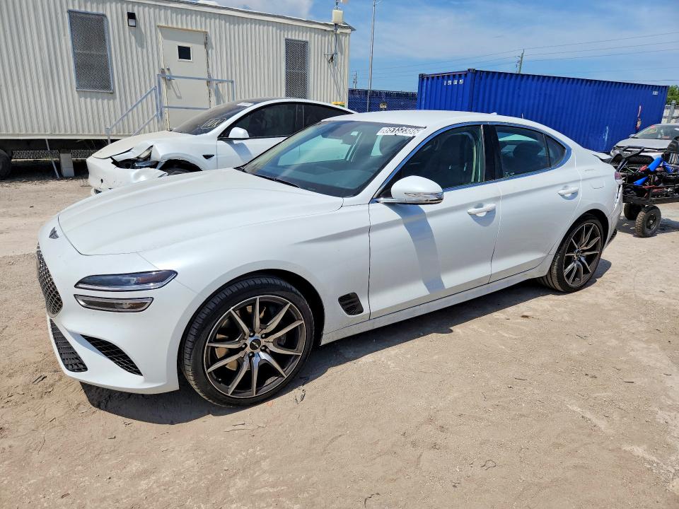 2026 Genesis G70 VIN KMTG14SCXTU168088 COPART salvage auction — REAR END, FL - CERTIFICATE OF TITLE, sold $10,000 on 2026-08-24 (photo 1)