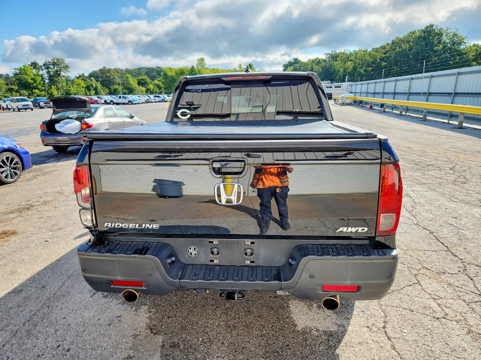 2023 Honda Ridgeline VIN 5FPYK3F89PB016213 COPART salvage auction — FRONT END, Il - Salvage Certificate, sold $7,200 on 2026-10-07 (photo 6)