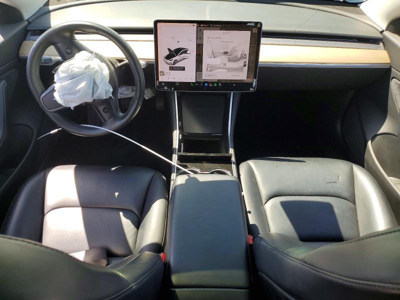 2018 Tesla Model 3 VIN 5YJ3E1EA2JF038726 COPART salvage auction — FRONT END, Ca - Salvage Certificate, sold $2,650 on 2026-09-10 (photo 8)