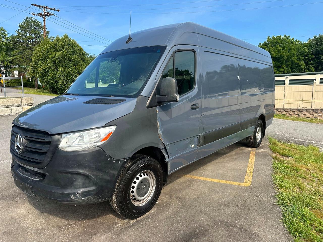 2019 Mercedes-Benz Sprinter VIN WD4PF1CD4KT012340 — COPART salvage auction photo