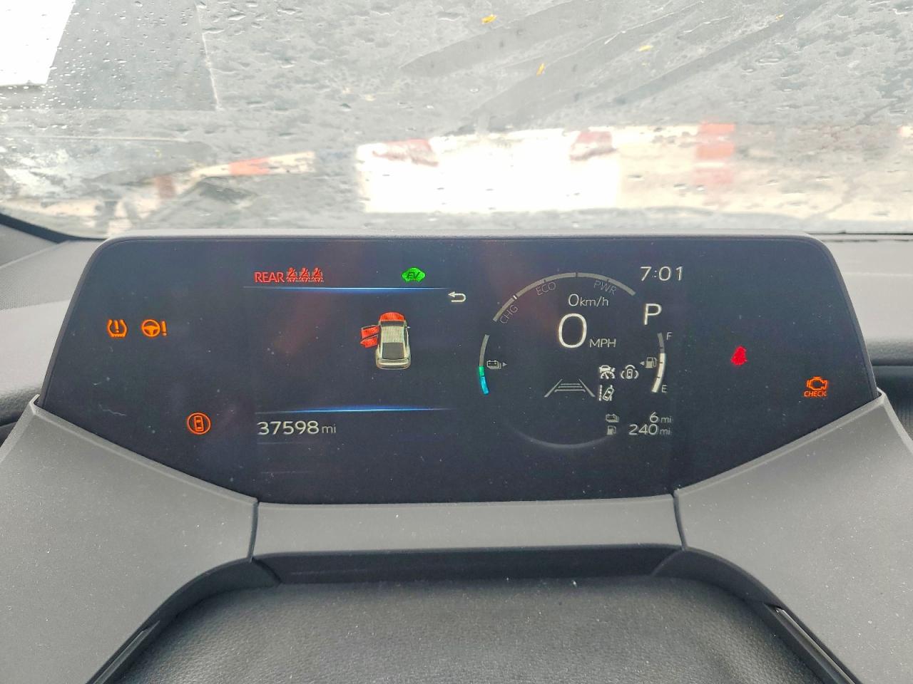 2024 Toyota Prius Prime VIN JTDACACU8R3013171 COPART salvage auction — Front End, TX - CERT OF TITLE-MANUFACTURER BUY, sold $23,500 on 2026-09-02 (photo 9)