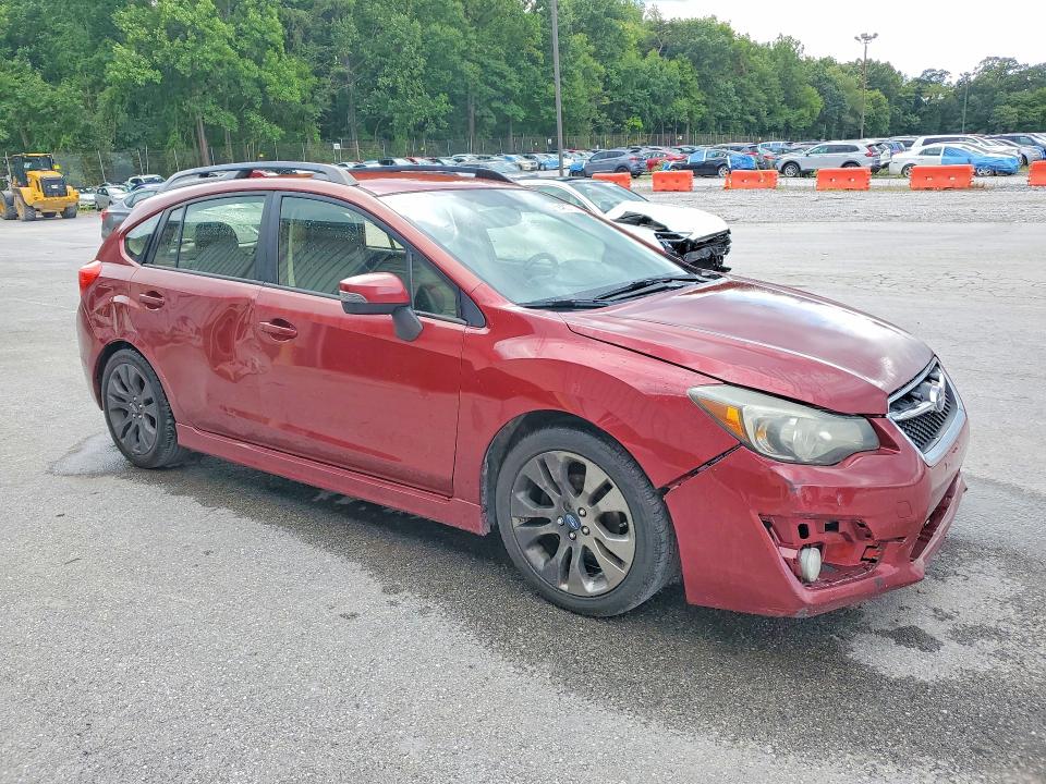 2016 Subaru Impreza VIN JF1GPAU64G8246548 COPART salvage auction — FRONT END, Pa - Cert Of Title (P), sold $4,300 on 2026-09-21 (photo 4)