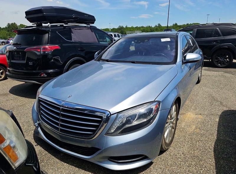 2014 Mercedes-benz S-klasse VIN WDDUG8FB3EA034929 COPART salvage auction — MINOR DENT/SCRATCHES, Ma - Certificate Of Title (P), sold $9,700 on 2026-08-12 (photo 1)