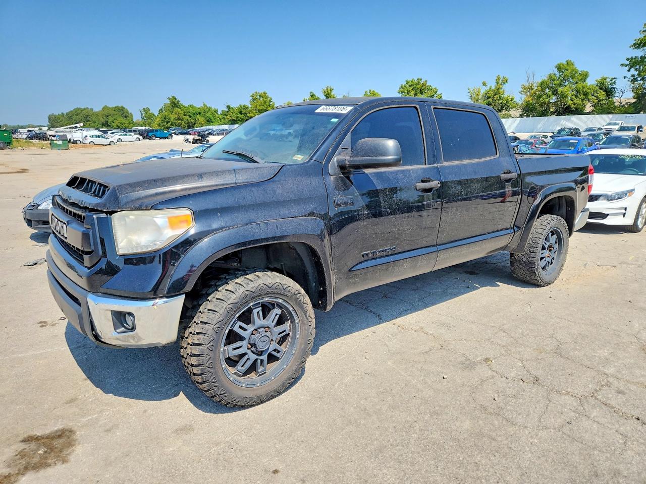 2015 Toyota Tundra VIN 5TFDW5F10FX448123 — COPART salvage auction photo
