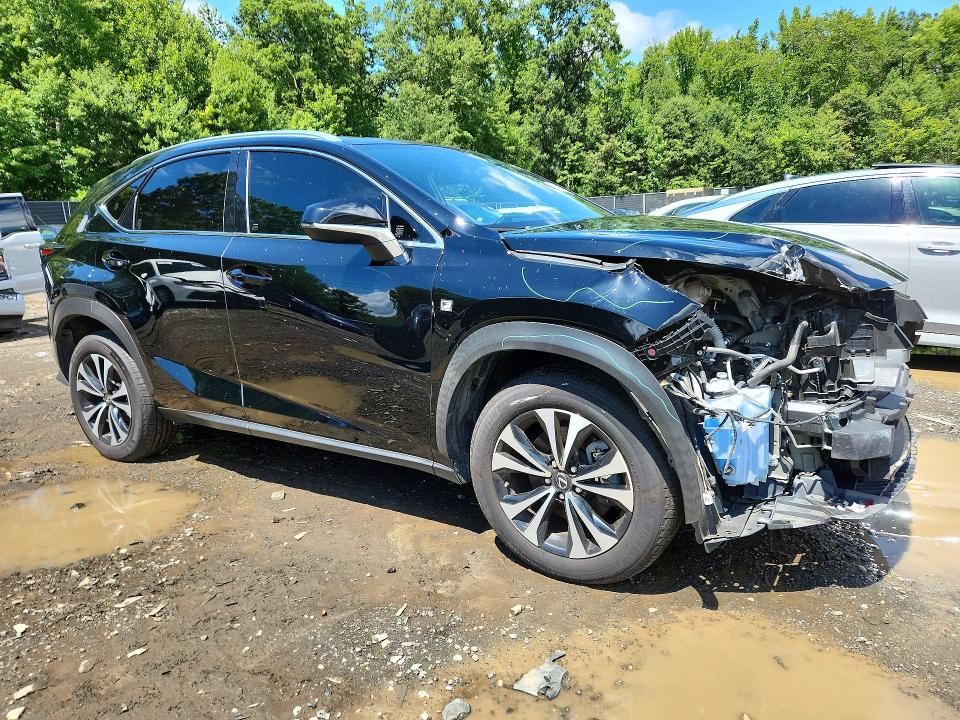 2020 Lexus Nx VIN JTJSARDZ9L5009030 COPART salvage auction — FRONT END, Salvage Title, sold $8,200 on 2026-08-28 (photo 4)