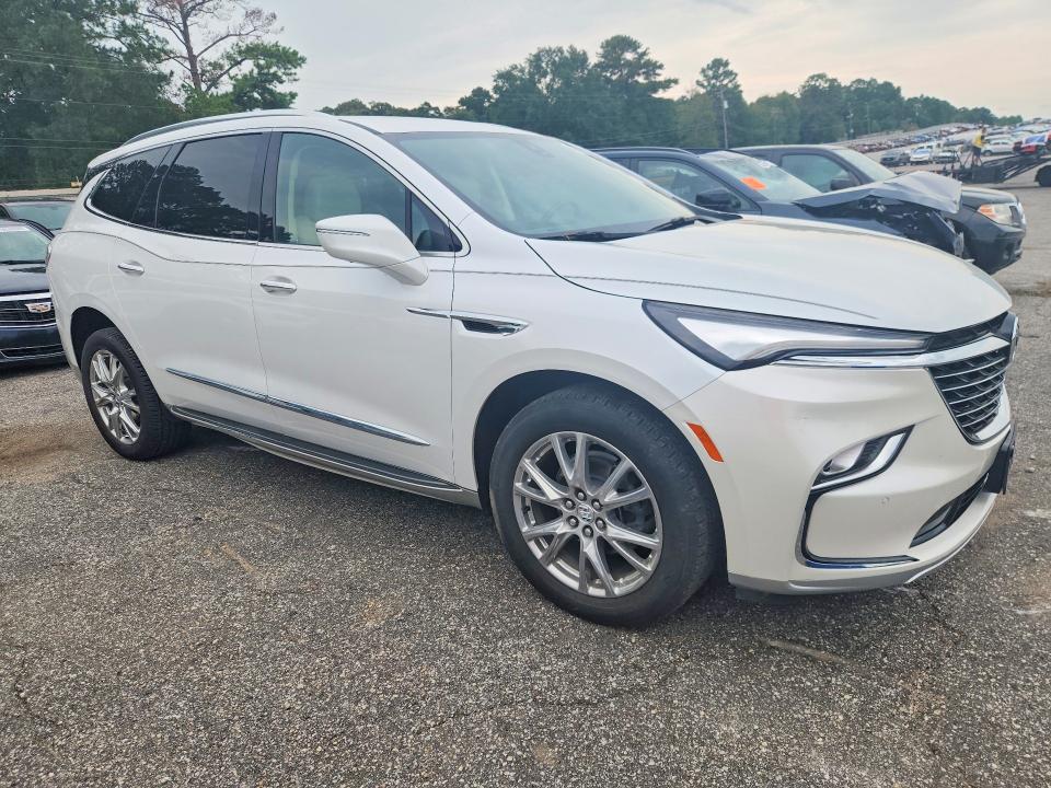 2023 Buick Enclave VIN 5GAERCKW6PJ171517 COPART salvage auction — REAR END, Al - Certificate Of Title, sold $13,300 on 2026-09-14 (photo 4)