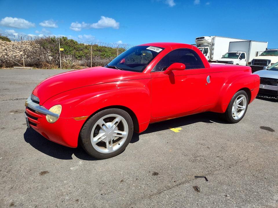 2003 Chevrolet Ssr VIN 1GCES14P33B102639 — COPART salvage auction photo