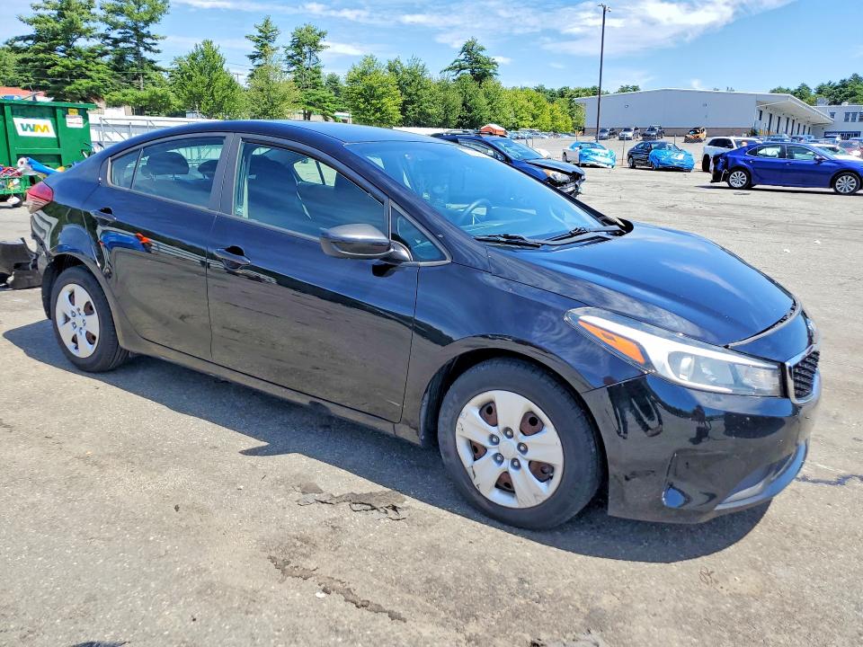 2018 Kia Forte VIN 3KPFK4A7XJE281983 COPART salvage auction — FRONT END, Ca - Salvage Certificate, sold $1,350 on 2026-10-01 (photo 4)
