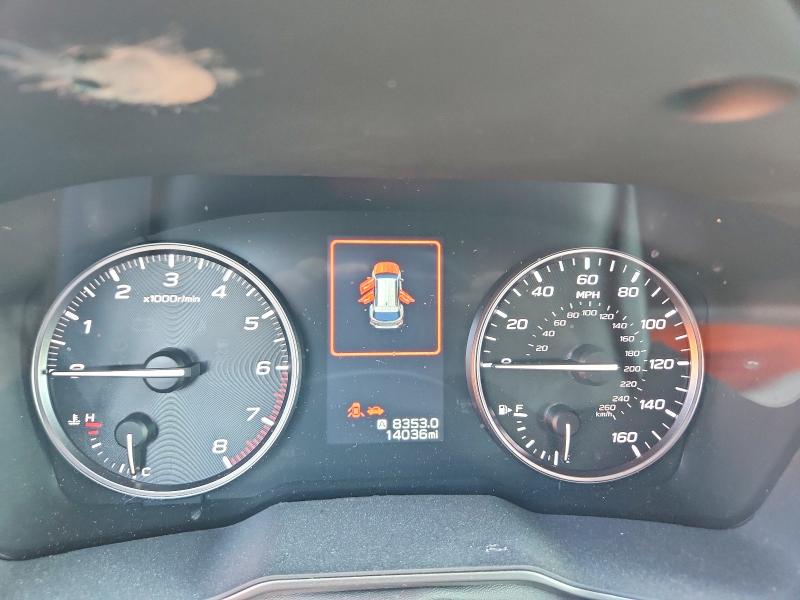 2025 Subaru Outback VIN 4S4BTGPD3S3201096 COPART salvage auction — FRONT END, Ny - Mv-907A Salvage Certificate, sold $13,100 on 2026-08-20 (photo 9)