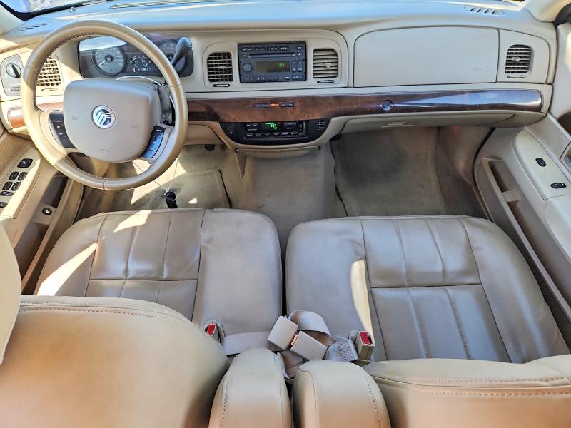 2008 Mercury Grand marquis VIN 2MEFM75V88X622644 COPART salvage auction — FRONT END, CO - SALVAGE TITLE, sold $400 on 2026-09-01 (photo 8)