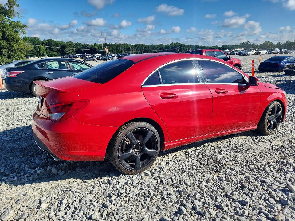 2014 Mercedes-benz Cla-klasse VIN WDDSJ4EB8EN107739 COPART salvage auction — MINOR DENT/SCRATCHES, Fl - Certificate Of Title, sold $1,500 on 2026-08-19 (photo 3)