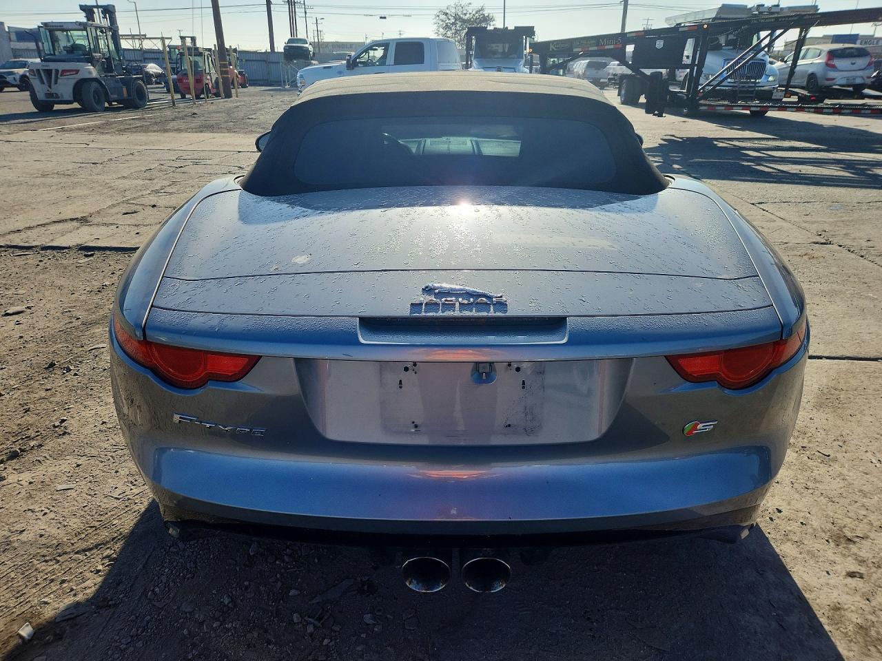 2014 Jaguar F-type VIN SAJWA6FC5E8K06307 COPART salvage auction — Side, CA - SALVAGE CERTIFICATE, sold $7,900 on 2026-09-11 (photo 6)