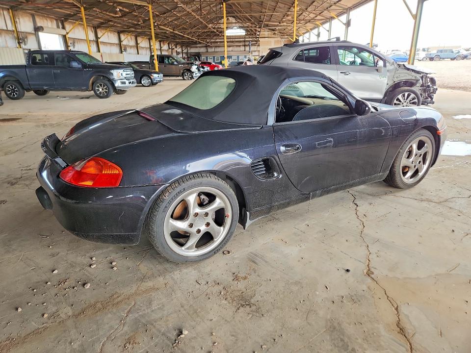 2002 Porsche Boxster VIN WP0CA29822U624277 COPART salvage auction — MINOR DENT/SCRATCHES, Az - Certificate Of Title, sold $5,100 on 2026-10-07 (photo 3)
