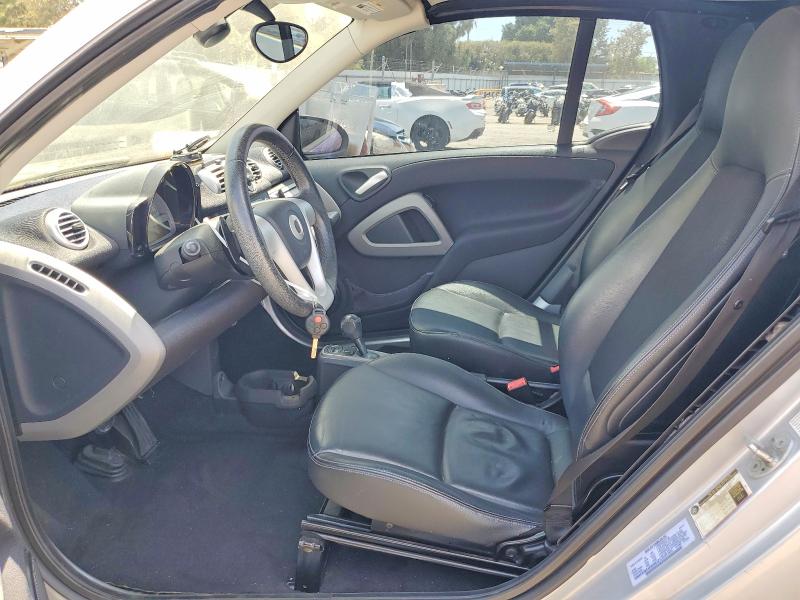 2013 Smart Fortwo VIN WMEEK3BA4DK596121 COPART salvage auction — REAR END, CA - SALVAGE CERTIFICATE, sold $900 on 2026-08-21 (photo 7)