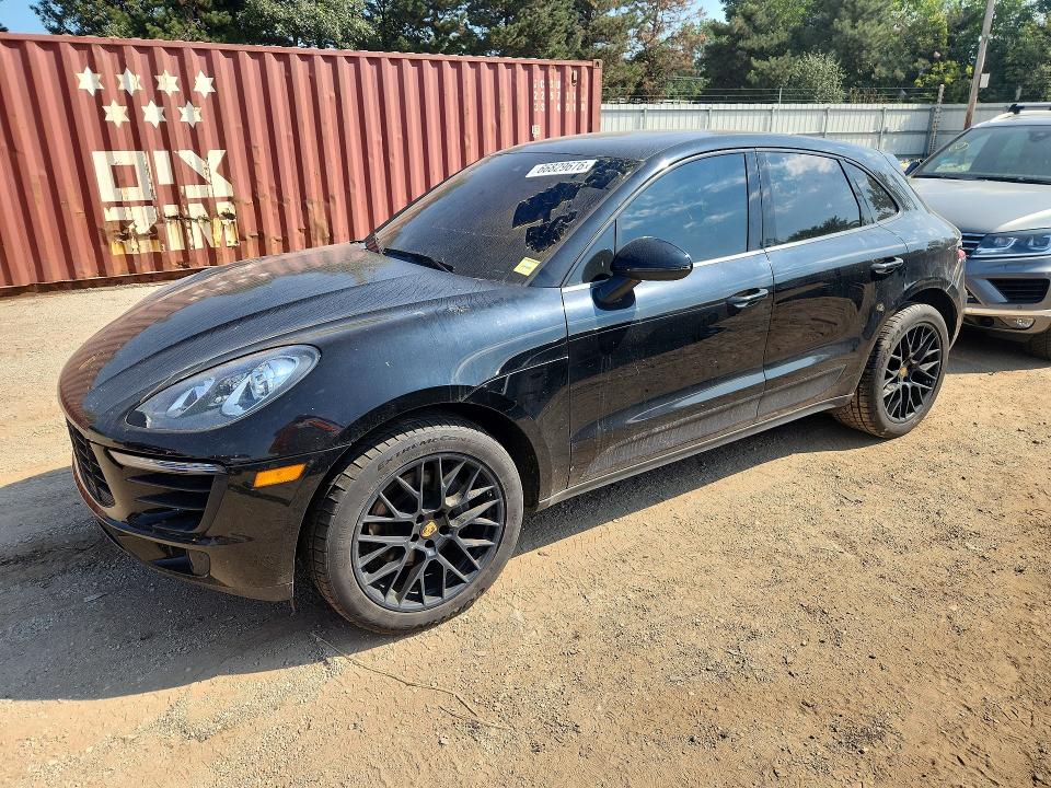 2018 Porsche Macan VIN WP1AA2A50JLB17938 — COPART salvage auction photo