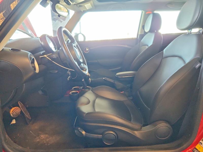 2013 Mini Cooper VIN WMWSV3C54DT395448 COPART salvage auction — FRONT END, Ca - Salvage Certificate, sold $750 on 2026-09-03 (photo 7)