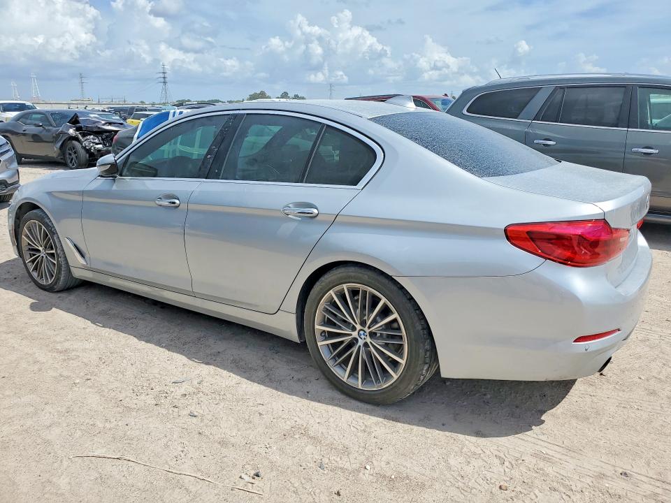 2018 BMW 5er VIN WBAJA5C54JWA38500 COPART salvage auction — NORMAL WEAR, TX - CERTIFICATE OF TITLE (P), sold $9,700 on 2026-08-20 (photo 2)