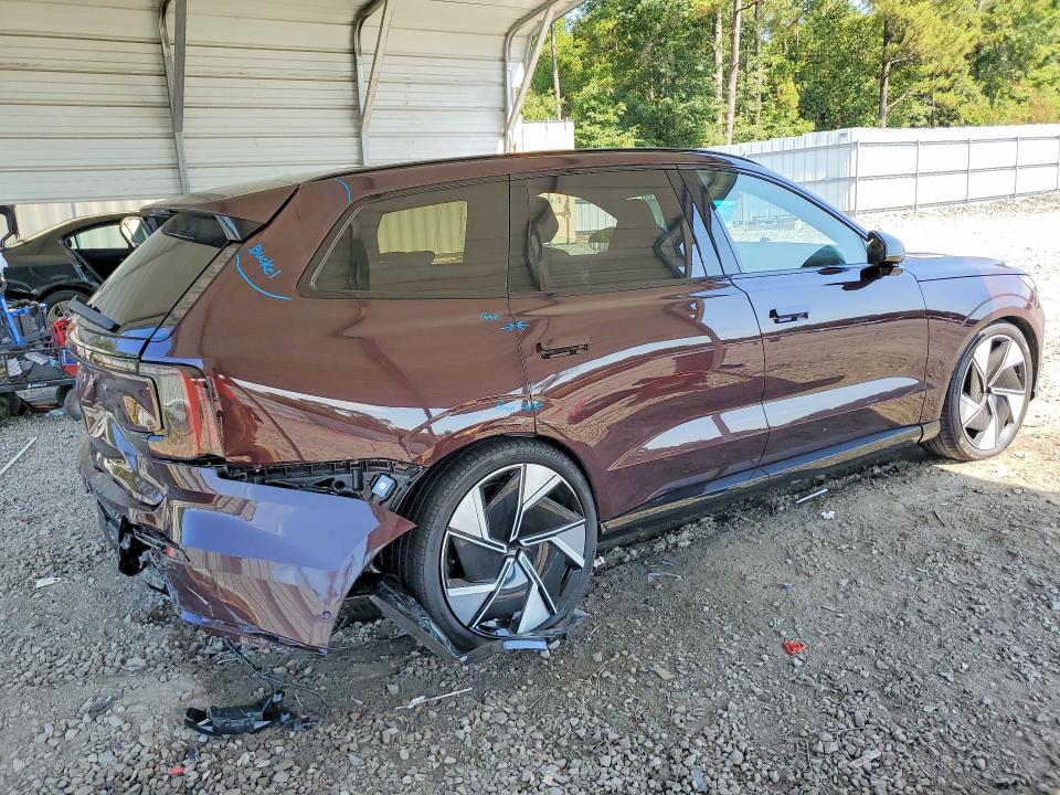 2025 Volvo Ex90 VIN 7JDE23KL5SG001848 COPART salvage auction — REAR END, Ga - Cert Of Title-Salvage, sold $29,250 on 2026-09-22 (photo 3)