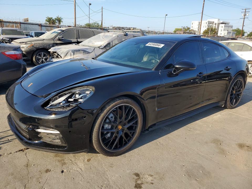 2018 Porsche Panamera VIN WP0AA2A76JL119647 COPART salvage auction — FRONT END, Fl - Cert Of Title Slvg Rebuildable, sold $10,700 on 2026-09-24 (photo 1)