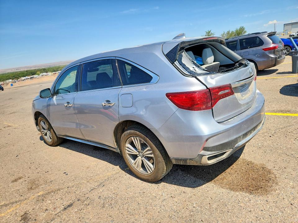 2020 Acura Mdx VIN 5J8YD4H37LL036852 COPART salvage auction — REAR END, Nm - Cert Of Title-Salvage, sold $10,700 on 2026-08-24 (photo 2)