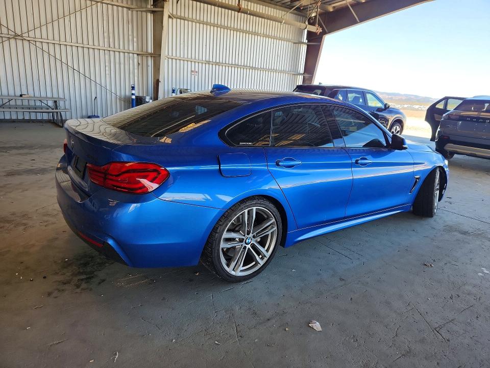2018 BMW 4 series VIN WBA4J1C59JBM10441 COPART salvage auction — FRONT END, Ca - Salvage Certificate, sold $8,900 on 2026-09-03 (photo 3)