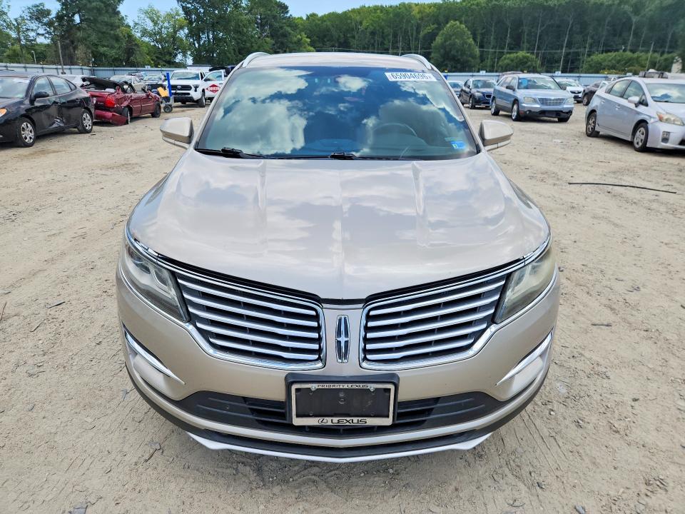 2015 Lincoln Mkc VIN 5LMCJ2A9XFUJ04377 COPART salvage auction — FRONT END, Va - Certificate Of Title, sold $150 on 2026-09-01 (photo 5)