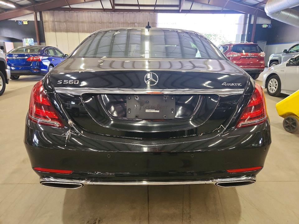 2018 Mercedes-benz S class VIN WDDUG8GB0JA406235 COPART salvage auction — MINOR DENT/SCRATCHES, NY - CERTIFICATE OF TITLE (P), sold $9,000 on 2026-08-13 (photo 6)