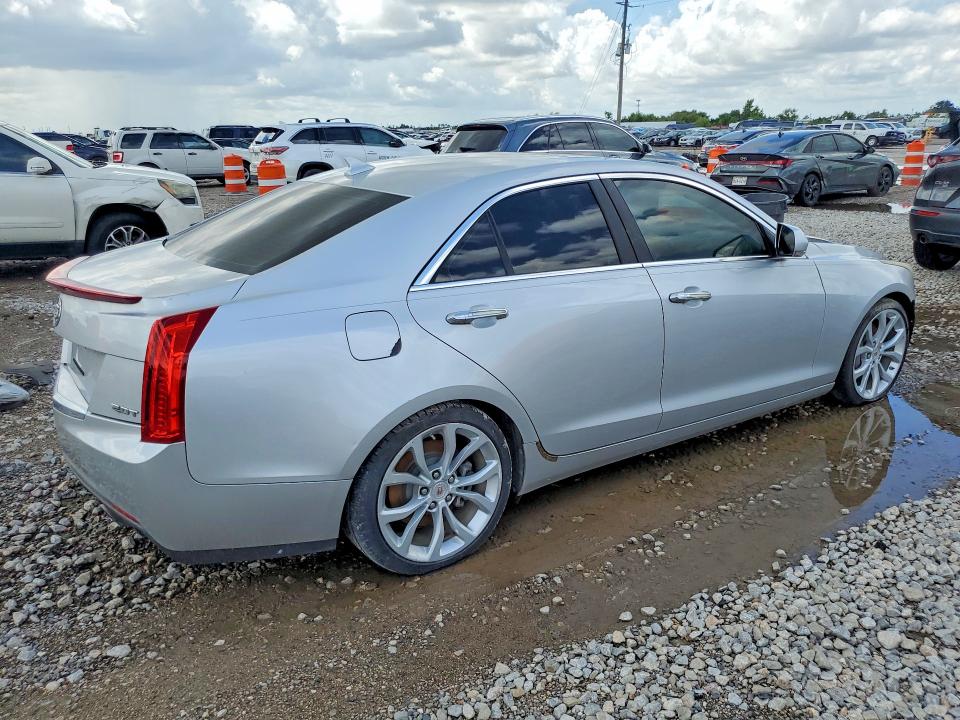 2013 Cadillac Ats VIN 1G6AE5SX4D0125203 COPART salvage auction — FRONT END, Tx - Salvage Vehicle Title (P), sold $350 on 2026-09-03 (photo 3)