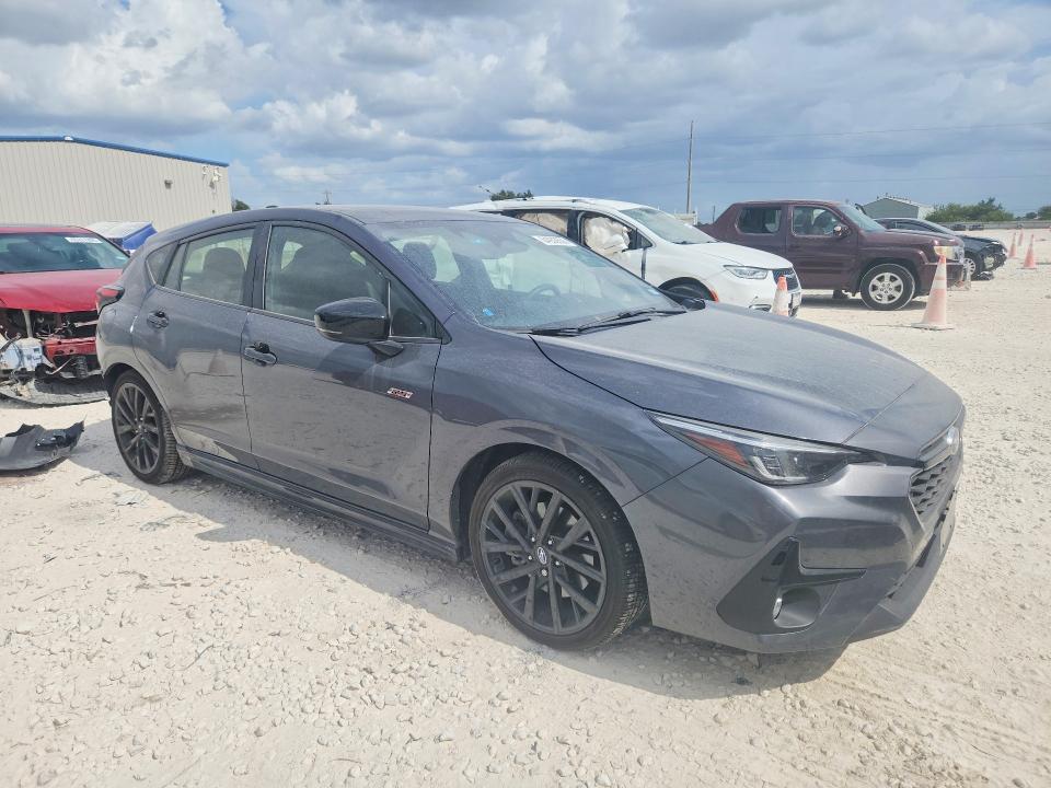 2025 Subaru Impreza VIN JF1GUHJC6S8274792 COPART salvage auction — REAR END, TX - SALVAGE VEHICLE TITLE (P), sold $8,900 on 2026-09-17 (photo 4)